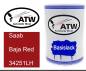 Preview: Saab, Baja Red, 34251LH: 500ml Lackdose, von ATW Autoteile West.